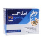 سافت ژل امگا ۳ ۵۰۰ میلی گرم پلاس ویتامین D۳ دانا ۳۰ عدد