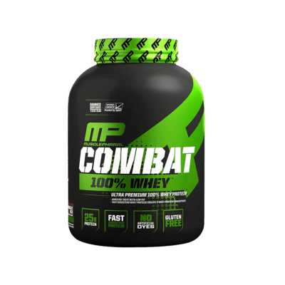 پروتئین وی (WHEY) - Muscle Pharm Combat 100% Whey Protein 2269 g