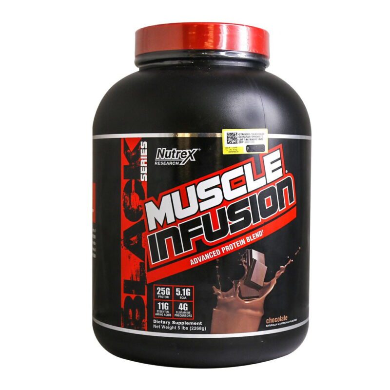 پروتئین وی (WHEY) - Nutrex Powder muscle infusion 2268 g