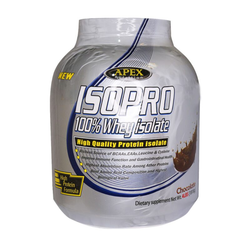 پروتئین وی (WHEY) - Apex Isopro Whey Isolate Powder 1818 g