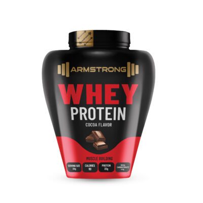 پروتئین وی (WHEY) - Arm Strong Protein Whey Powder 1800 g