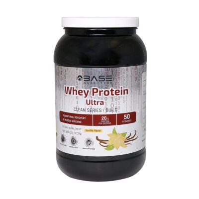 پروتئین وی (WHEY) - Base Nutrition Whey Protein Ultra Powder 1200 g