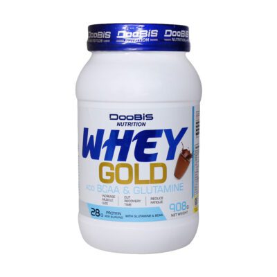 پروتئین وی (WHEY) - Doobis Whey Gold Powder 908 g