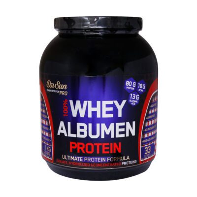 پروتئین آلبومین (Albumin Protein) - Dr.Sun Whey Albumen Protein Powder 1000 g