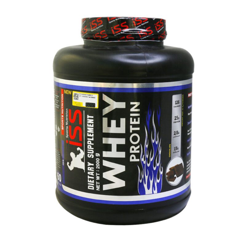 پروتئین وی (WHEY) - ISS Whey Protein Powder 2000 g