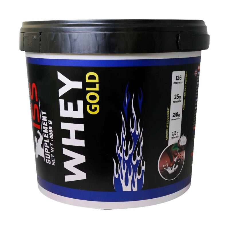 پروتئین وی (WHEY) - Iss whey gold 4000g