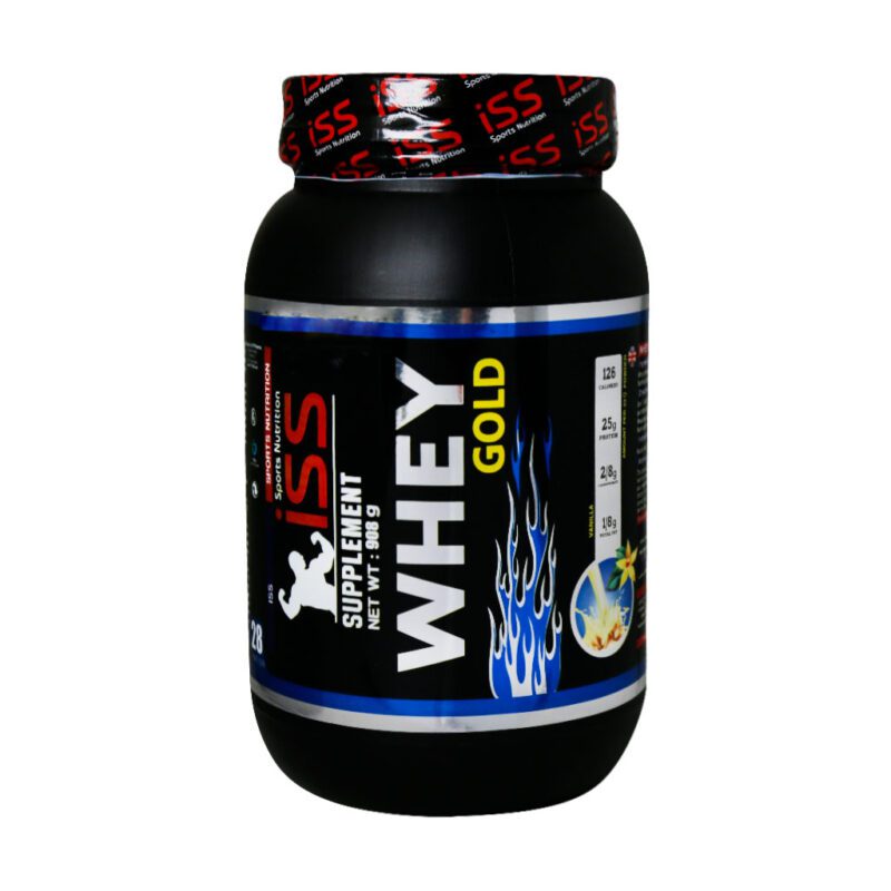 پروتئین وی (WHEY) - Iss whey gold powder 908 g