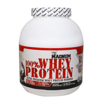 پروتئین وی (WHEY) - Magnum Whey Protein Powder 1818 g
