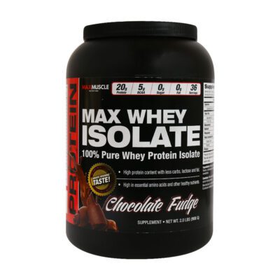 پروتئین وی (WHEY) - Max Muscle Whey Isolate 908 g