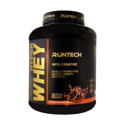پروتئین وی (WHEY) - Runtech Hyper Whey Powder 2270 g
