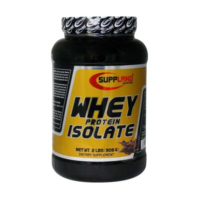 پروتئین وی (WHEY) - Suppland Nutrition Whey Protein Isolate Powder 908 g