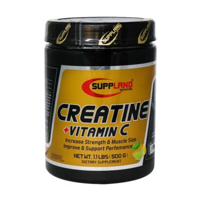 کراتین (CREATINE) - Suppland Creatine And Vitamin C Powder 500 g