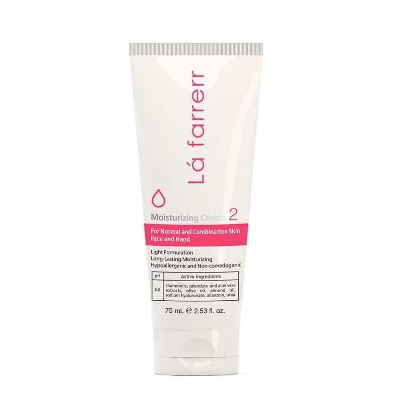 مرطوب کننده پوست - La Farrerr Moisturizing Cream for Normal and Combination Skin 75 ml