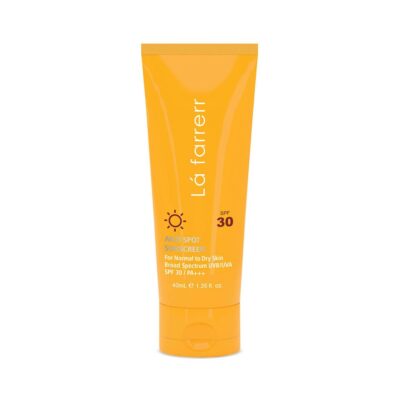 کرم ضد آفتاب - La Farrerr Anti Spot and Sunscreen Cream for Normal to Dry Skin SPF30 40 ml