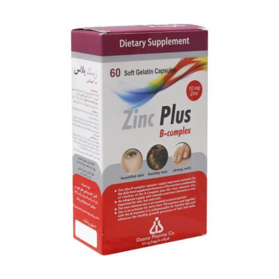 زینک - Dana Zinc Plus 10 mg B-complex 60 Caps