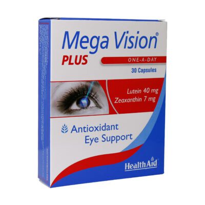 بینایی (چشم) - Health Aid Mega Vision 30 Caps