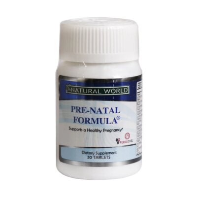 بارداری و شیردهی - Natrual World Prenatal Formula 30 Tabs