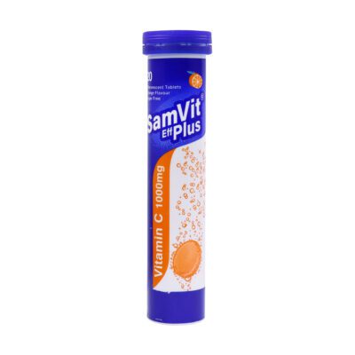 ویتامین C - Saman Pharmed Pouya Samvit Plus Vitamin C 1000 mg 20 Effervescent Tablets