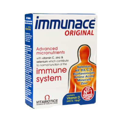 تقویت سیستم ایمنی بدن - Vitabiotics Immunace 30 Tabs