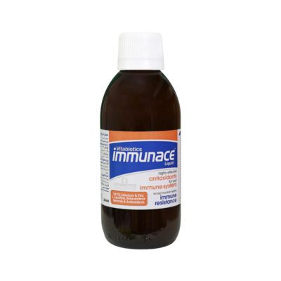 تقویت سیستم ایمنی بدن - Vitabiotics Immunace Liquid 200 ml