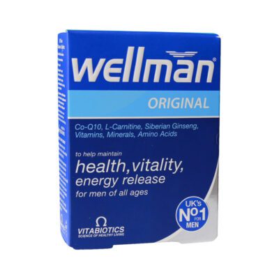 مولتی ویتامین - Vitabiotics Wellman Original 30 Tabs
