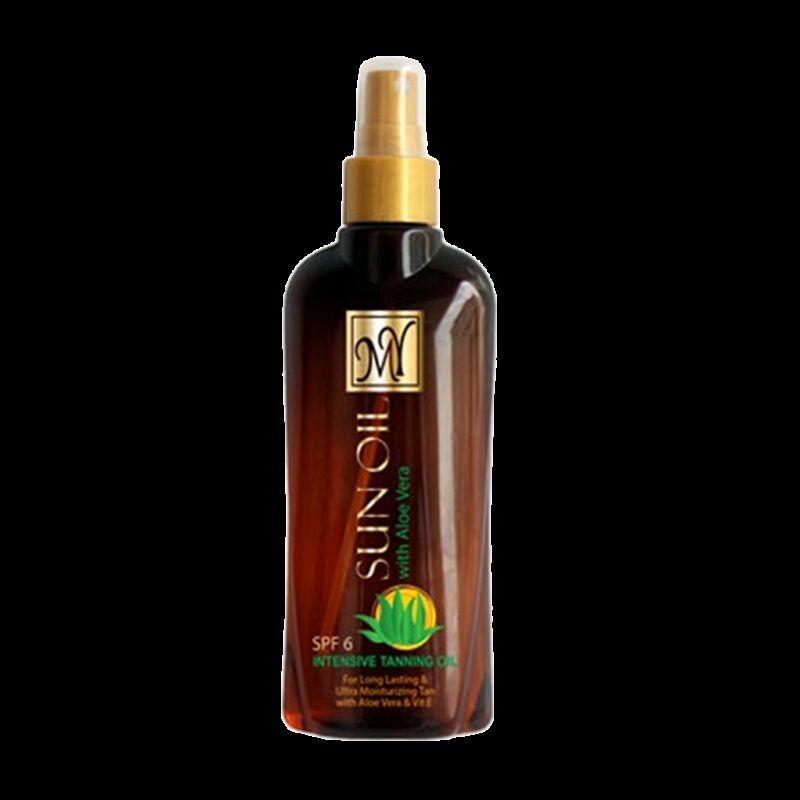 برنزه کننده - My Sun Oil with Aloe Vera For All Skins SPF6 200 ml