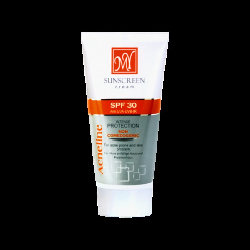 کرم ضد آفتاب - My Sunscreen Cream SPF30 Oil Free Acne Line For Oil And Acne Prone Skins 50 ml