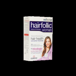 مکمل پوست مو و ناخن - Vitabiotics Hairfollic Woman 60 Tabs