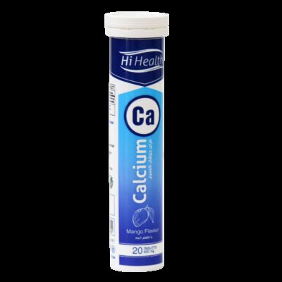 کلسیم - Hi health Calcium 500 mg Effervescent Tablet 20 Tabs
