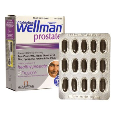 پروستات - Vitabiotics WellMan Prostate 60 Tabs