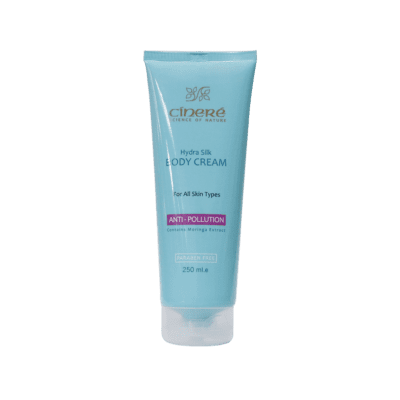 کرم و لوسیون بدن - Cinere Hydra Silk Anti Pollution Body Cream 250 ml