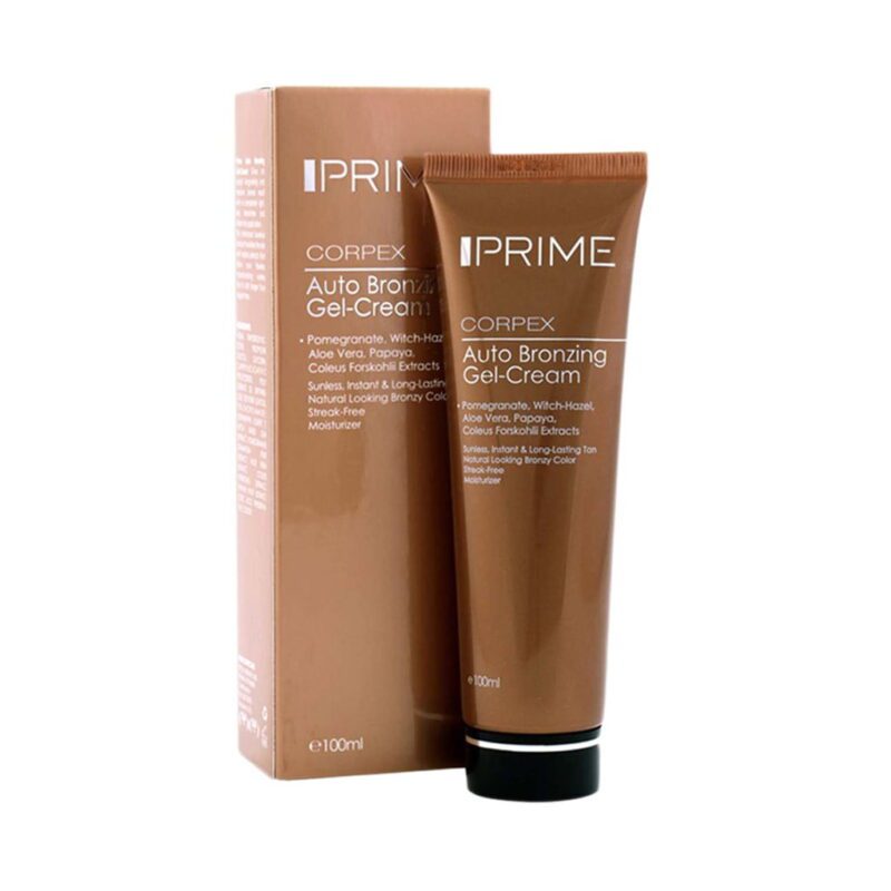 برنزه کننده - Prime Auto Bronzing Gel-Cream 100 ml