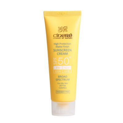 کرم ضد آفتاب - Cinere Sunscreen SPF50+ Cream 50 ml