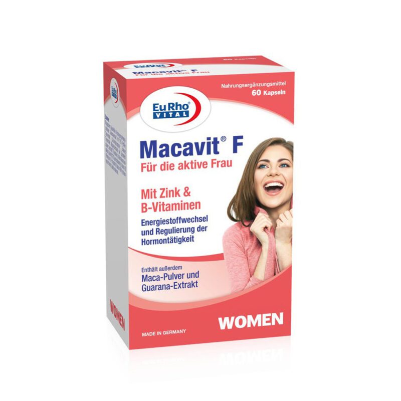 تقویت جنسی بانوان - EuRho Vital Macavit F 60 caps