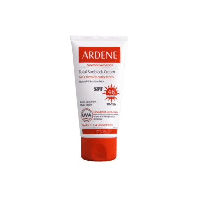کرم ضد آفتاب - Ardene Total Sunblock Tinted Cream No Chemical Sunscreens SPF46 50 g