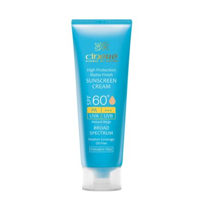 کرم ضد آفتاب - Cinere SPF60 Matte Tinted Sunscreen Cream 50 ml