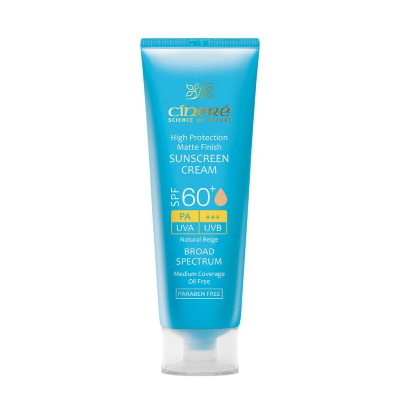 کرم ضد آفتاب - Cinere SPF60 Matte Tinted Sunscreen Cream 50 ml