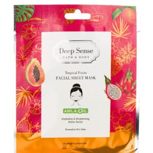 ماسک صورت - Deep Sense Tropical Fruits Facial Sheet Mask
