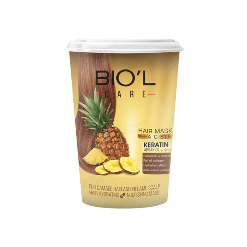 ماسک مو - Biol Pine Apple Hair Mask 500 ml