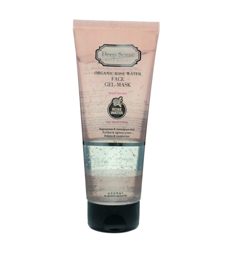 ماسک صورت - Deep Sense Organic Rose Water Face Gel Mask 225ml