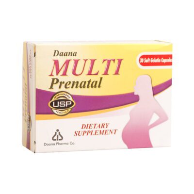 بارداری و شیردهی - Daana Multi Prenatal Soft Gelatin Capsules 30 Caps