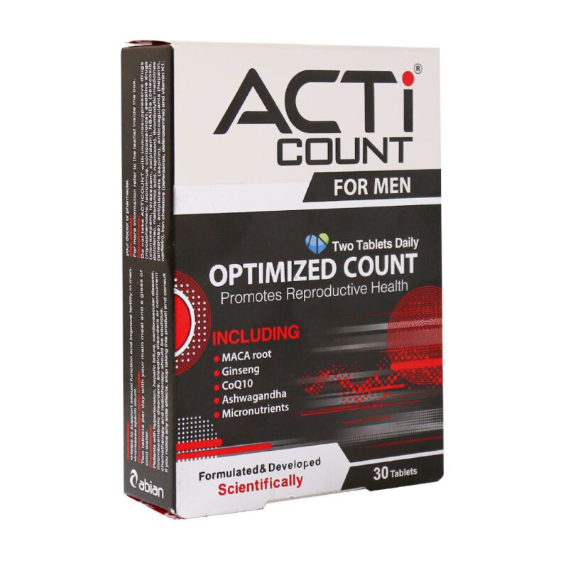 تقویت باروری آقایان - Abian Darou Acti Count 30 Tablets