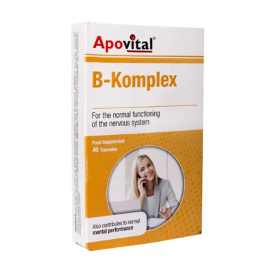 ویتامین ب کمپلکس - Apovital B-Komplex 40 Caps