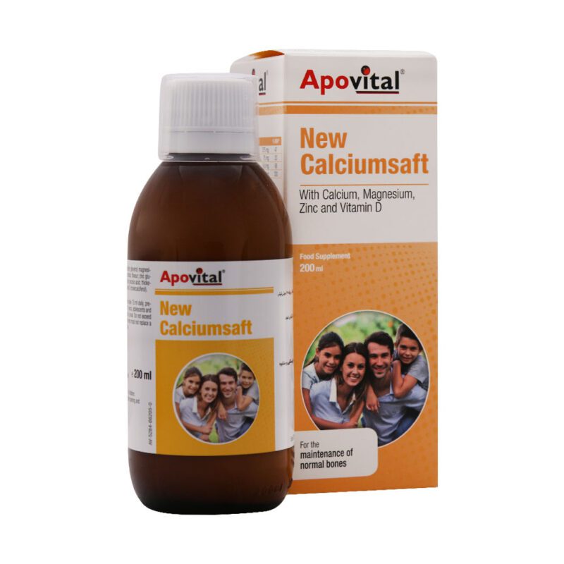 قرص استخوان و مفاصل - Apovital Calciumsaft Syrup