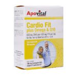 قلب و عروق - Apovital Cardio Fit Plus Omega And Q10 30 Caps
