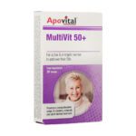 مولتی ویتامین - Apovital Multivit Up 50 Years 30 Tabs