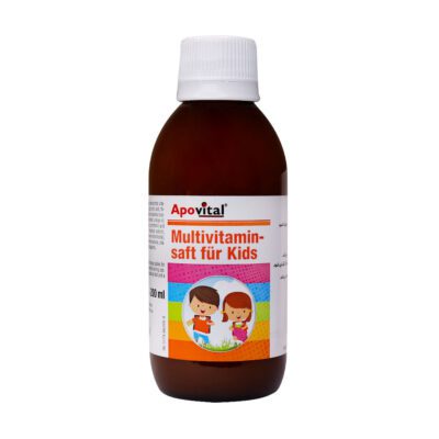 مولتی ویتامین کودکان - Apovital Multivitamin Syrup for Kids 200 ml