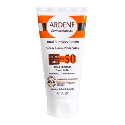 کرم ضد آفتاب - Arden Sunblock Cream For Greasy & Acne Prone Skins 50 gr