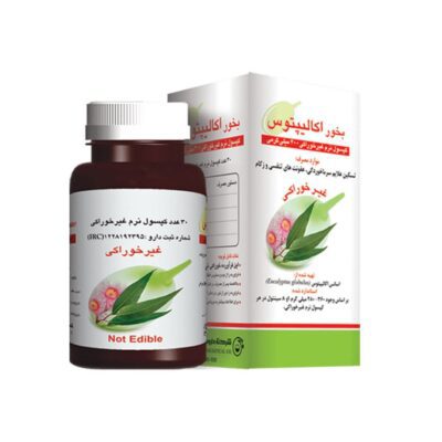 سرماخوردگی و آلرژی - Barij Essence Eucalyptus Inhaler Non Oral 30 Caps
