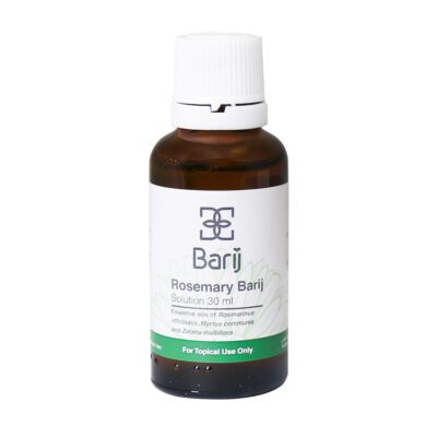 تقویت کننده مژه و ابرو - Barij Essence Hair And Eyebrow Tonic Solution Contain With Rosemary 30 ml
